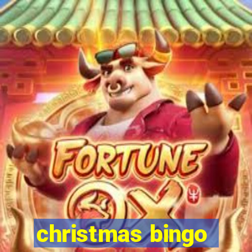 christmas bingo