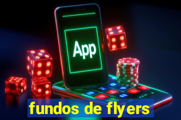 fundos de flyers