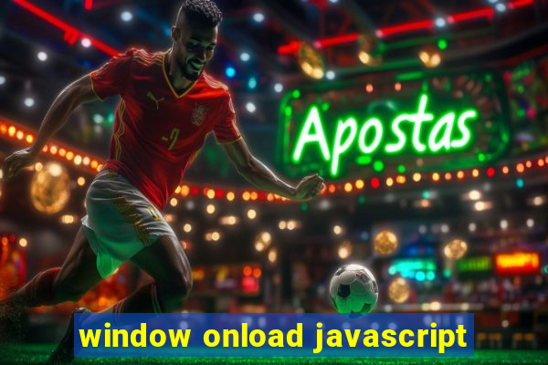 window onload javascript