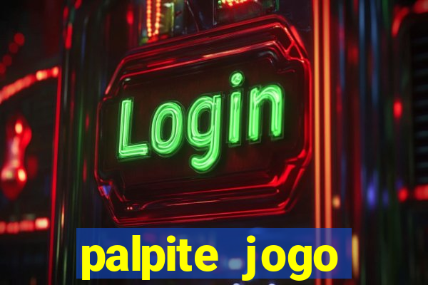 palpite jogo futebol hoje