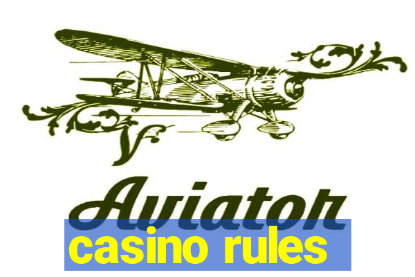 casino rules