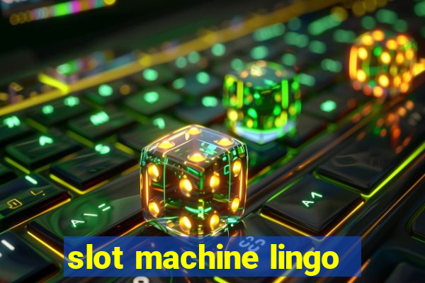 slot machine lingo