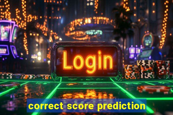 correct score prediction