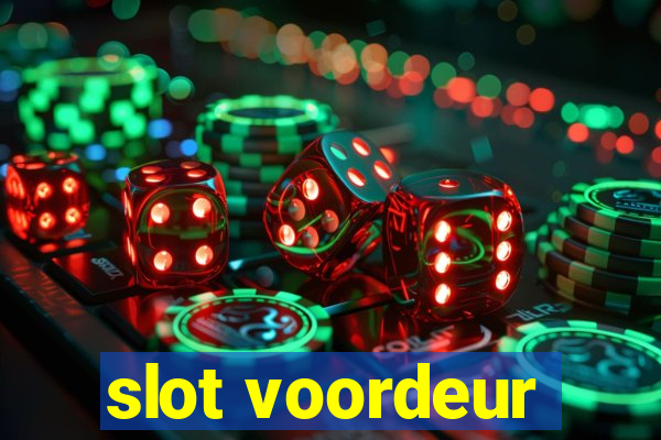 slot voordeur