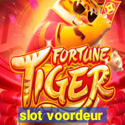 slot voordeur