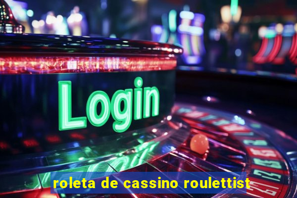 roleta de cassino roulettist