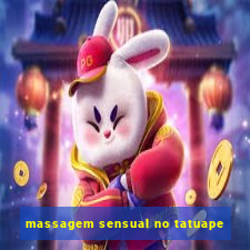 massagem sensual no tatuape