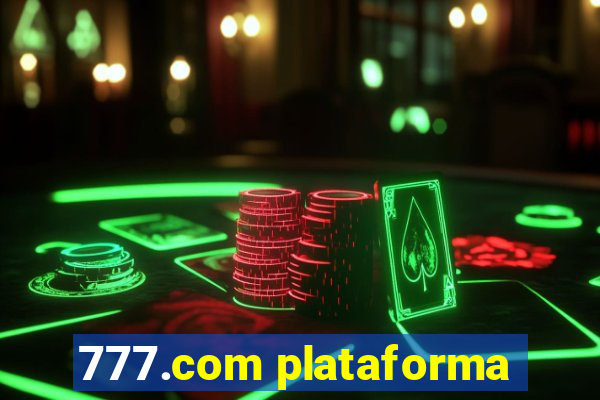 777.com plataforma