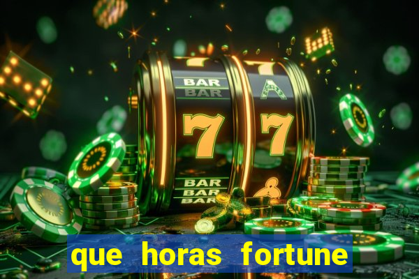 que horas fortune mouse paga