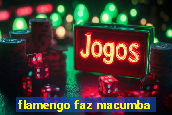 flamengo faz macumba