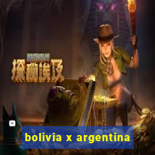 bolivia x argentina