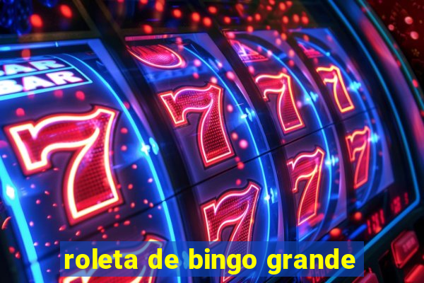 roleta de bingo grande