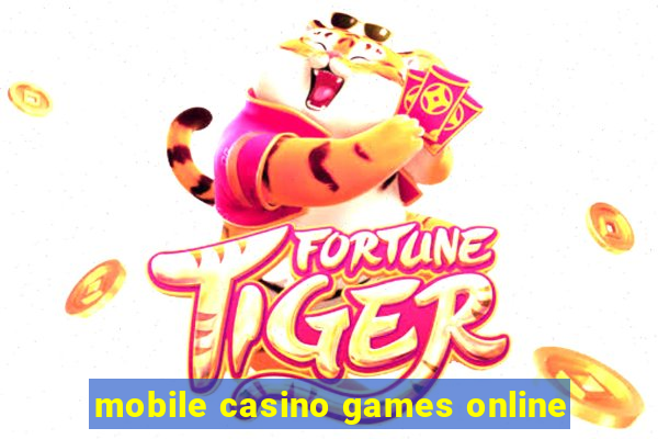 mobile casino games online