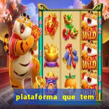 plataforma que tem fortune tiger