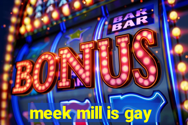 meek mill is gay