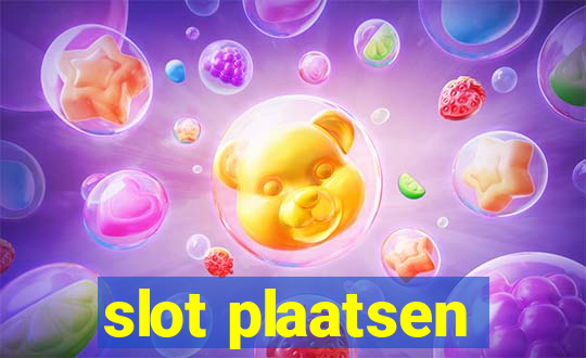 slot plaatsen