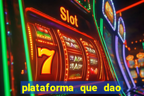 plataforma que dao bonus no cadastro