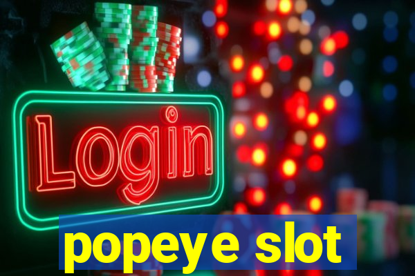 popeye slot