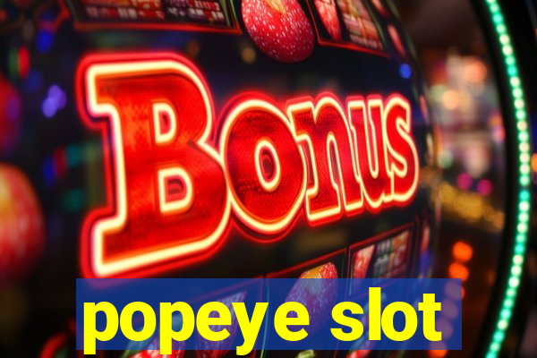 popeye slot