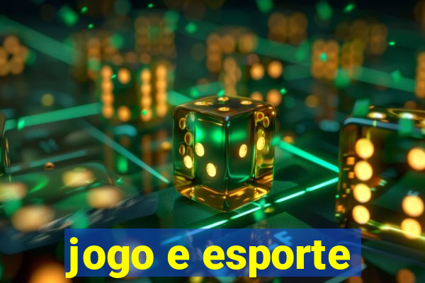 jogo e esporte