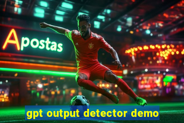 gpt output detector demo