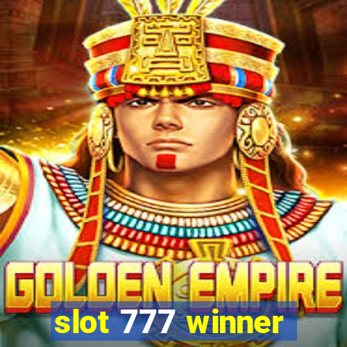 slot 777 winner