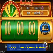 crazy time casino scores