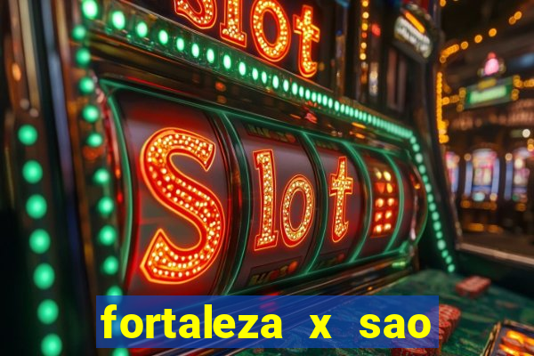 fortaleza x sao paulo palpite