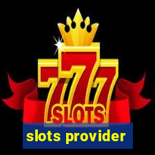 slots provider