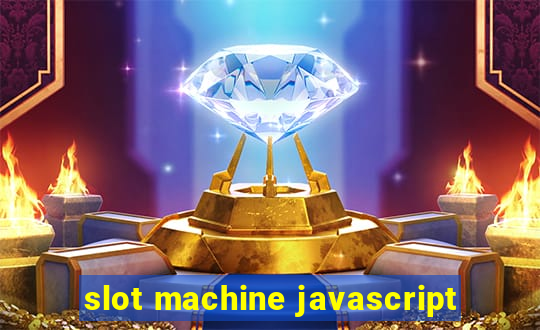 slot machine javascript