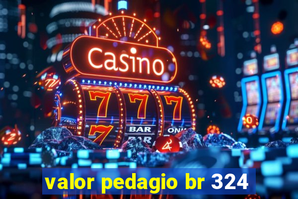 valor pedagio br 324