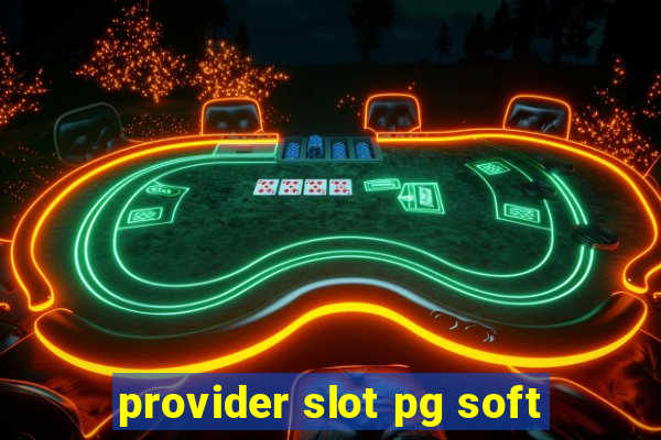 provider slot pg soft