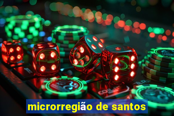 microrregião de santos