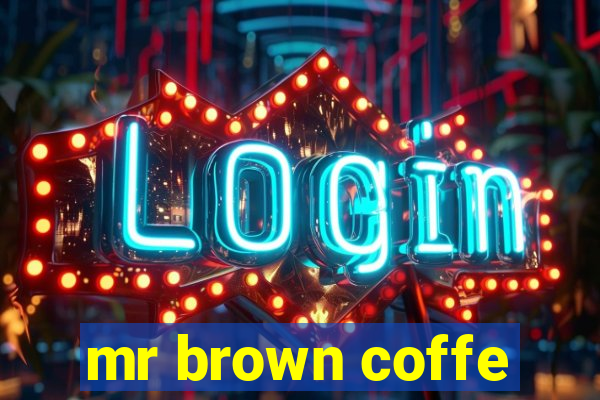 mr brown coffe