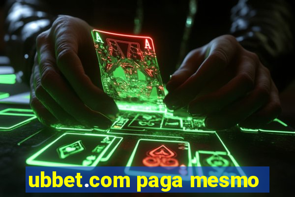 ubbet.com paga mesmo