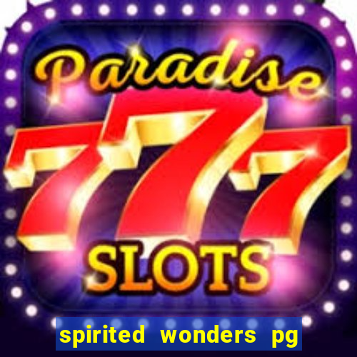 spirited wonders pg soft demo