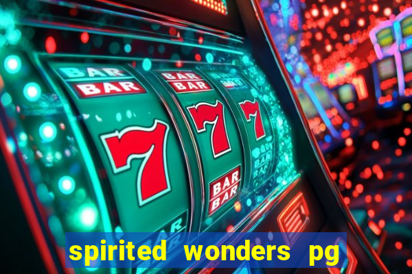 spirited wonders pg soft demo