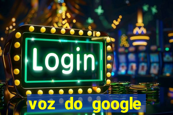 voz do google tradutor homem