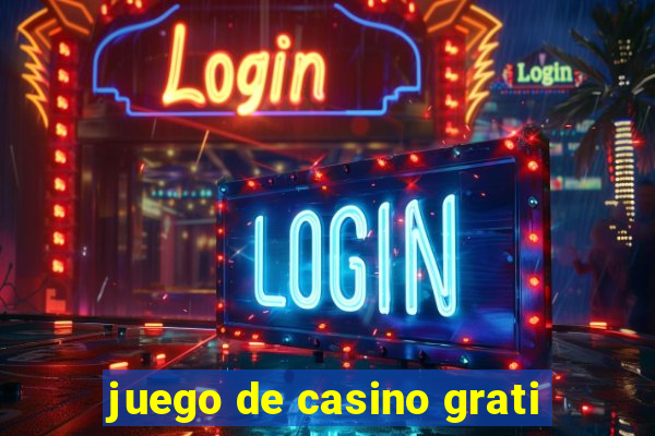 juego de casino grati