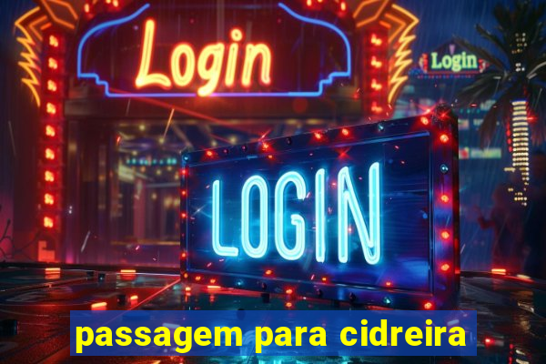 passagem para cidreira