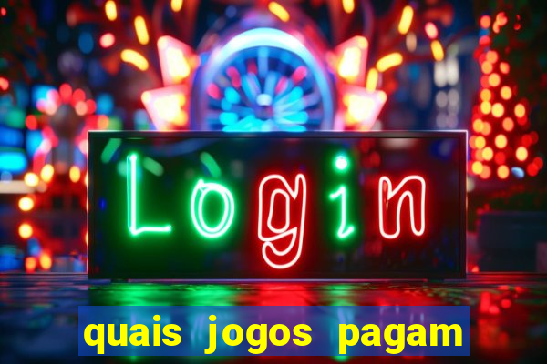 quais jogos pagam de verdade no pix