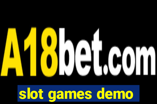 slot games demo