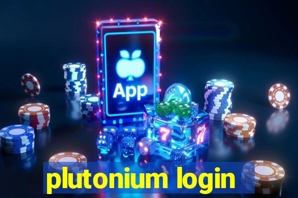 plutonium login