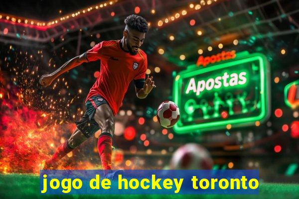 jogo de hockey toronto