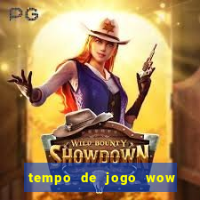 tempo de jogo wow 30 dias