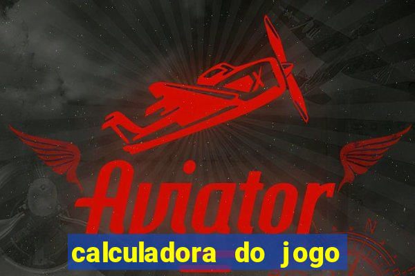 calculadora do jogo do bicho