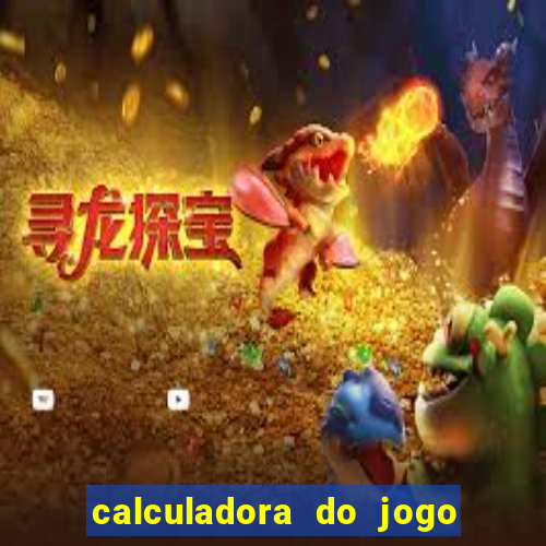 calculadora do jogo do bicho