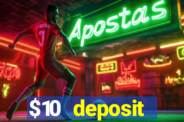 $10 deposit australian casino