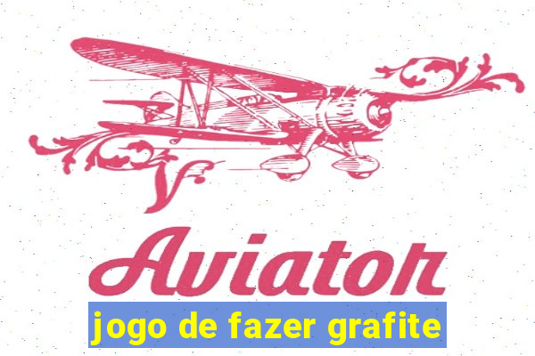 jogo de fazer grafite