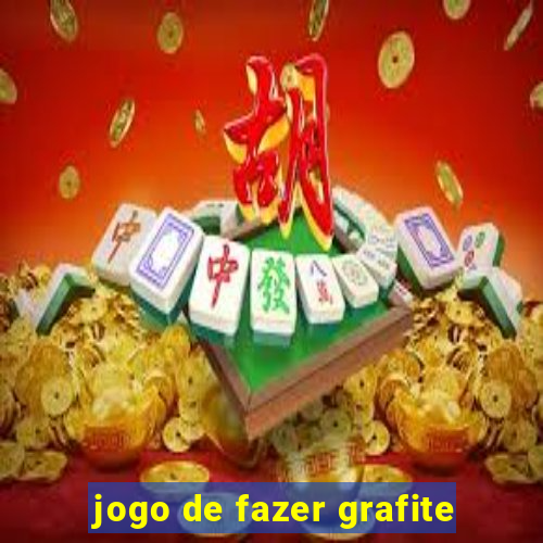 jogo de fazer grafite